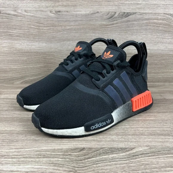 adidas gazelle silver green womens Shop White Mens adidas NMD R1 Lace Up Sneakers – Shoebacca main image 0